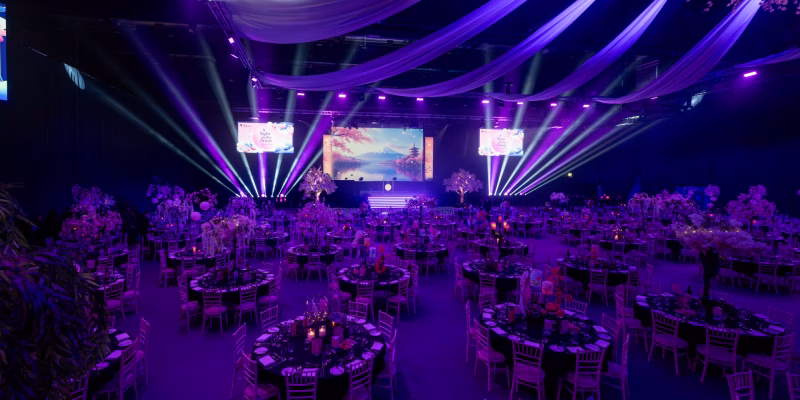 End-to-end production, full scale events