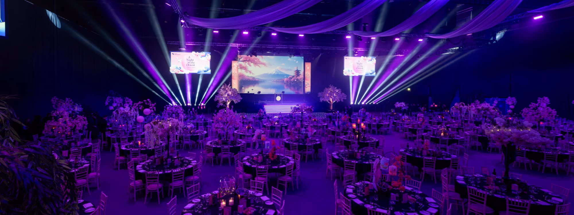 End-to-end production, full scale events