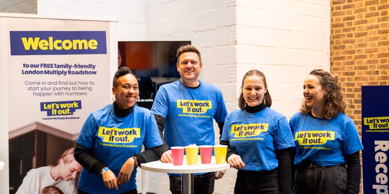 The London Multiply Roadshow team at a Sparq delivered roadshow