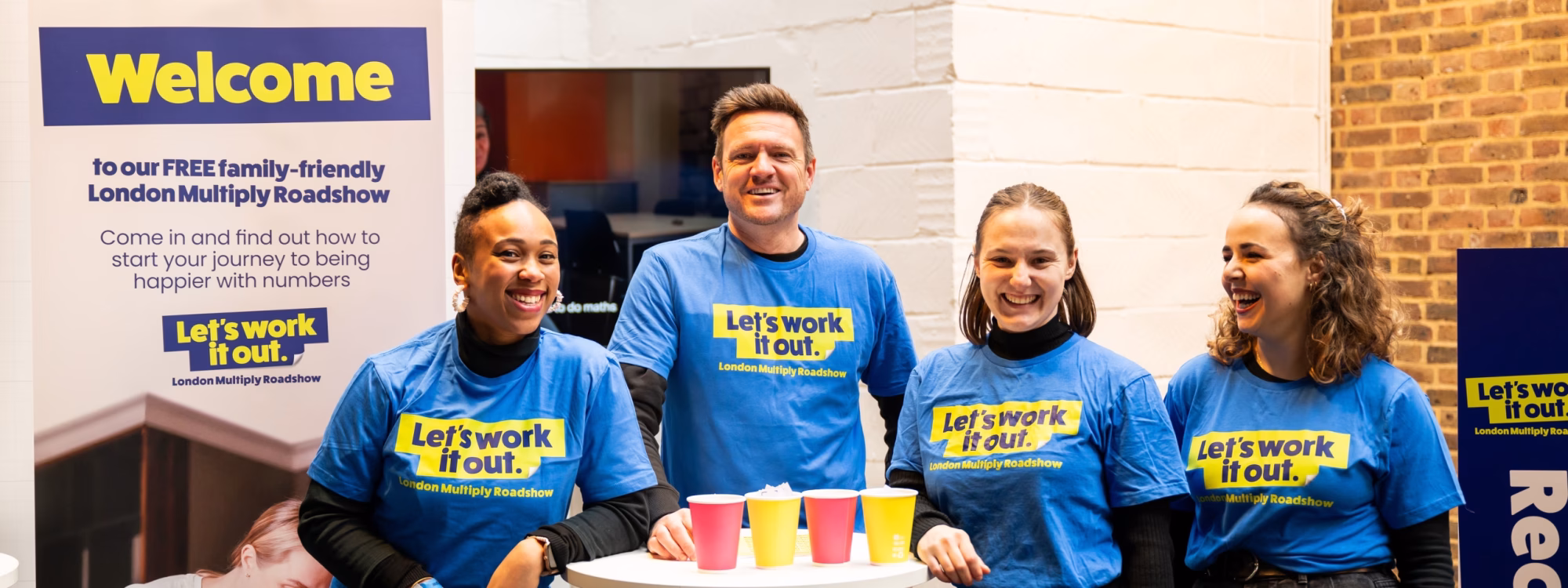 The London Multiply Roadshow team at a Sparq delivered roadshow